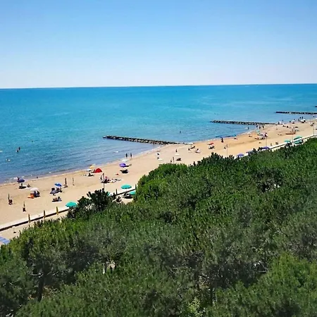 Colorful House With Pool And Garden